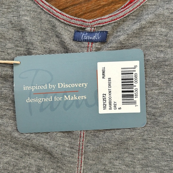 PURNELL BAMBOO KNIT TANK DRESS WOMEN'S size S - Picture 7 of 9